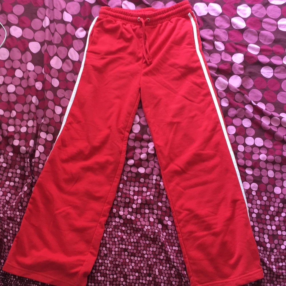 Red sweatpants(haven’t worn)